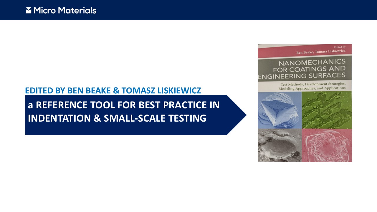 Micro Materials Nanomechanics for Coatings and Engineering Surfaces - | Micro Materials Ltd